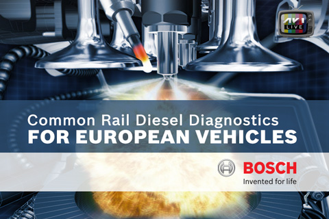 Bosch Common Rail Diesel Diagnostics for European Vehicles