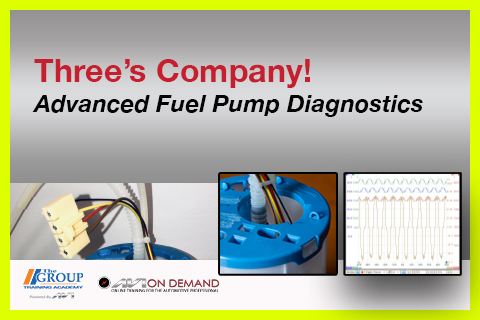Three's Company - Advanced Fuel Pump Diagnostics