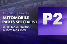 P2 ASE  Parts Automotive Test Prep Study Guide DelMar 5th Ed 