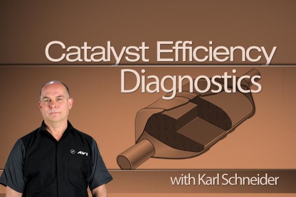 Catalyst Efficiency Diagnostics